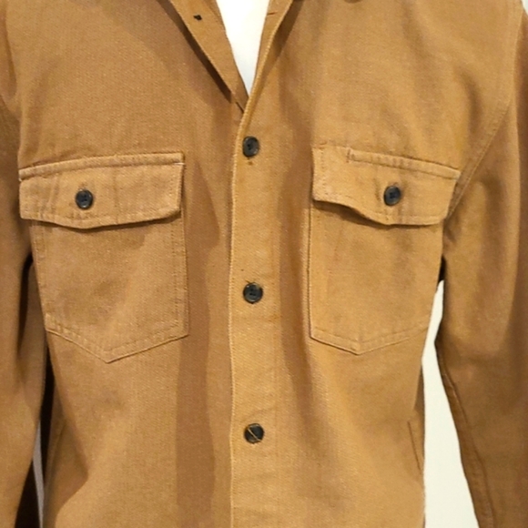 Mens Goodfellow and Co shirt jean material like  jacket casual party sweater - Picture 4 of 8